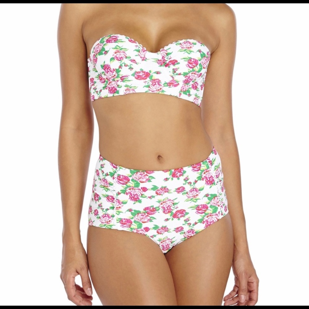 Betsy Johnson High-waist Bikini